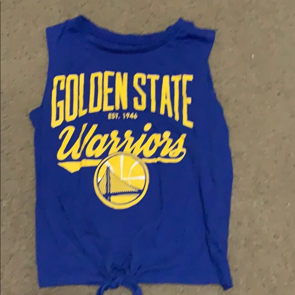Golden state warriors muscle tee
